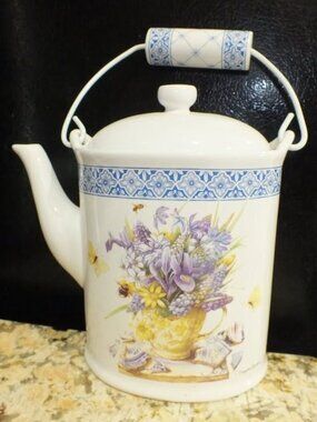 Hallmark Marjolein Bastin Nature's Sketchbook Teapot